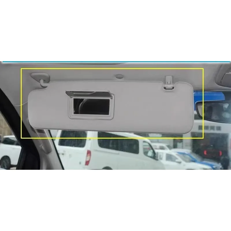 Sun Visor with Mirror Bracket Snap-on Holder Genuine for MAXUS G10 G20 V90 EV30 Deliver V1