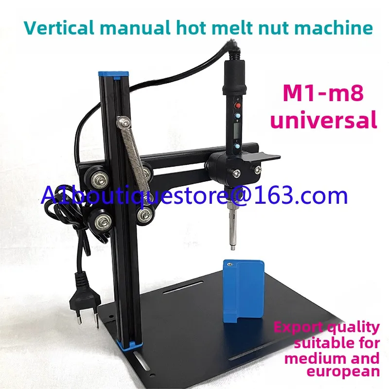 Hotmelt moer implantaatmachine plastic stud koperen moer implantaatatie DIY plastic 3D-print moer kolom