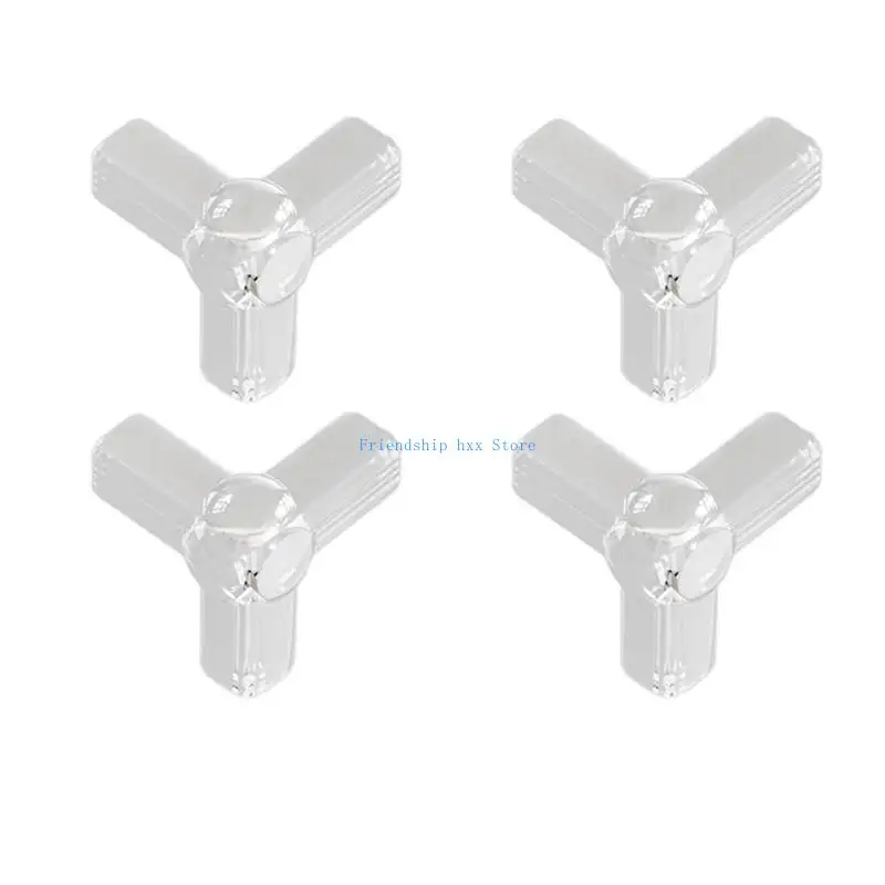 

F1CB 4pcs Multipurpose Clear Corner Edges Protectors For Nursery Furniture Protective Cushions With Strong Adhesive Backing