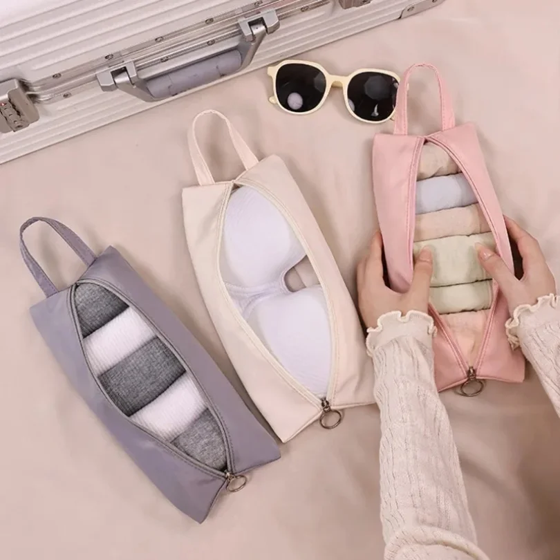 

1PC Wear-resistant Underwear Storage Bag Travel Organizer Storage Bag Bra Underwear Socks Sorting Makeup Bag Сумочки