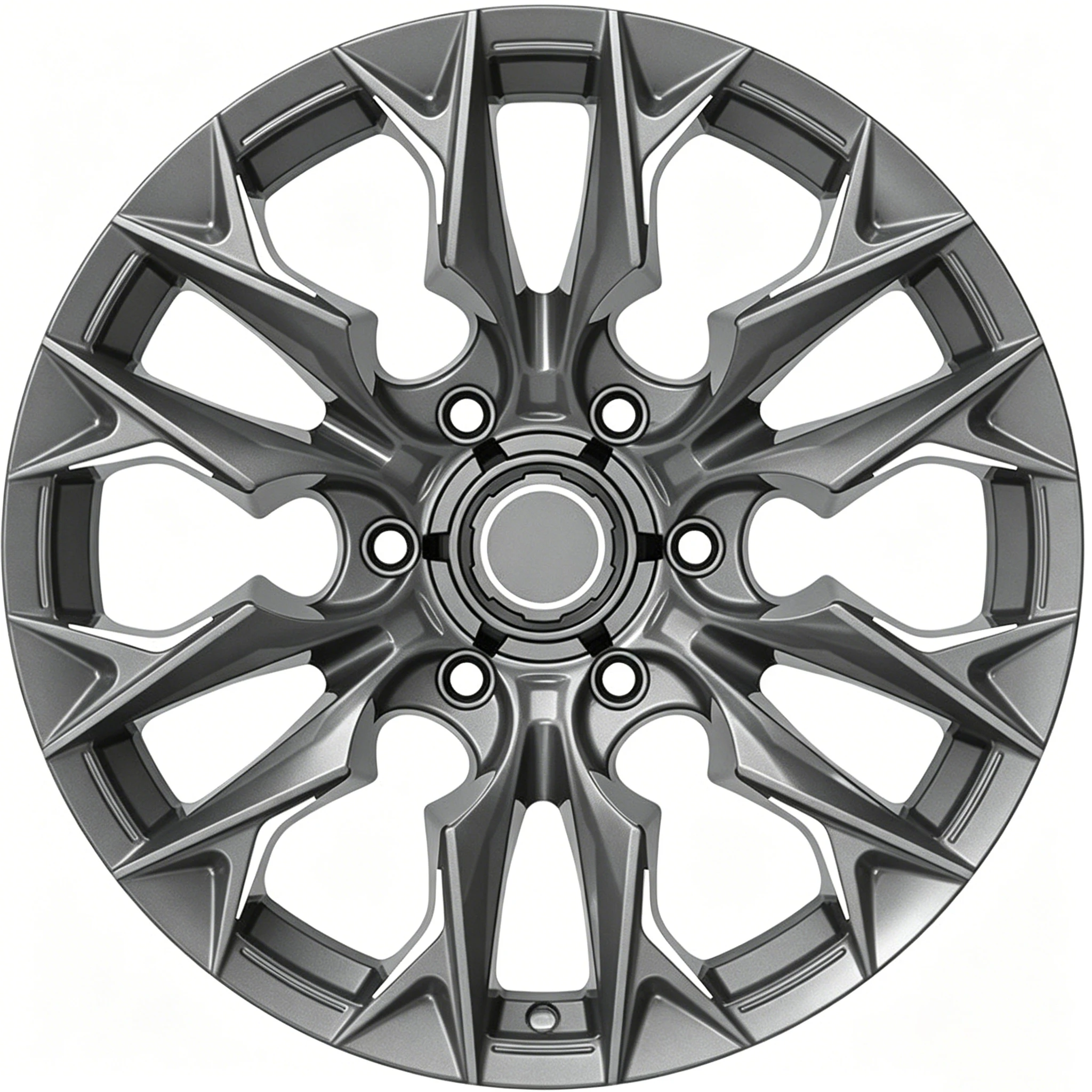 

17/18 Inch, 6x139.7, Black Aluminum Forged Wheel Hub, ET0 Off-road Wheel Hub, Suitable for Nissan Navara/Patrol