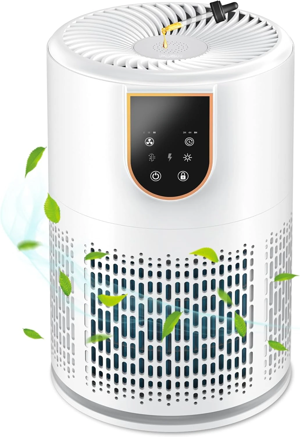 Air Purifiers for Home Bedroom with Aromatherapy,  Quiet Air Cleaner for Dust, Odor, Pet Dander, Smoke