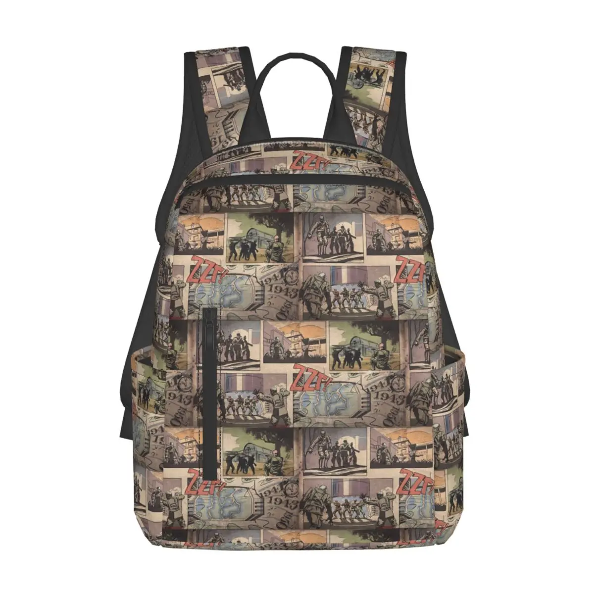

COD Zombies Kino Der Toten Loading Screen Backpack Daypack Large Capacity BookBag School Bag Shoulder Bags for Men Women