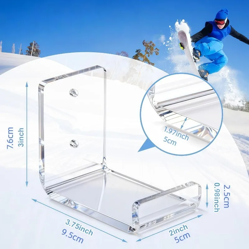 

【SPECIAL】Skateboard Display Rack Wall Stand Fixed Mount Indoor Floating Storage Bracket For Skates