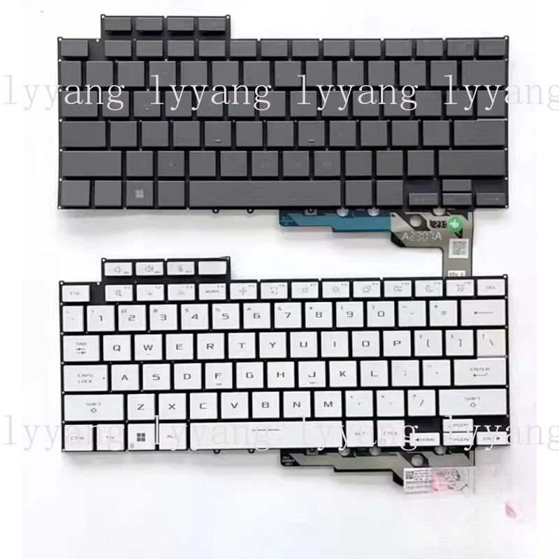 f  For ASUS ROG Zephyrus G16 Air GU605 GU605M 2024 Laptop Keyboard Replacement