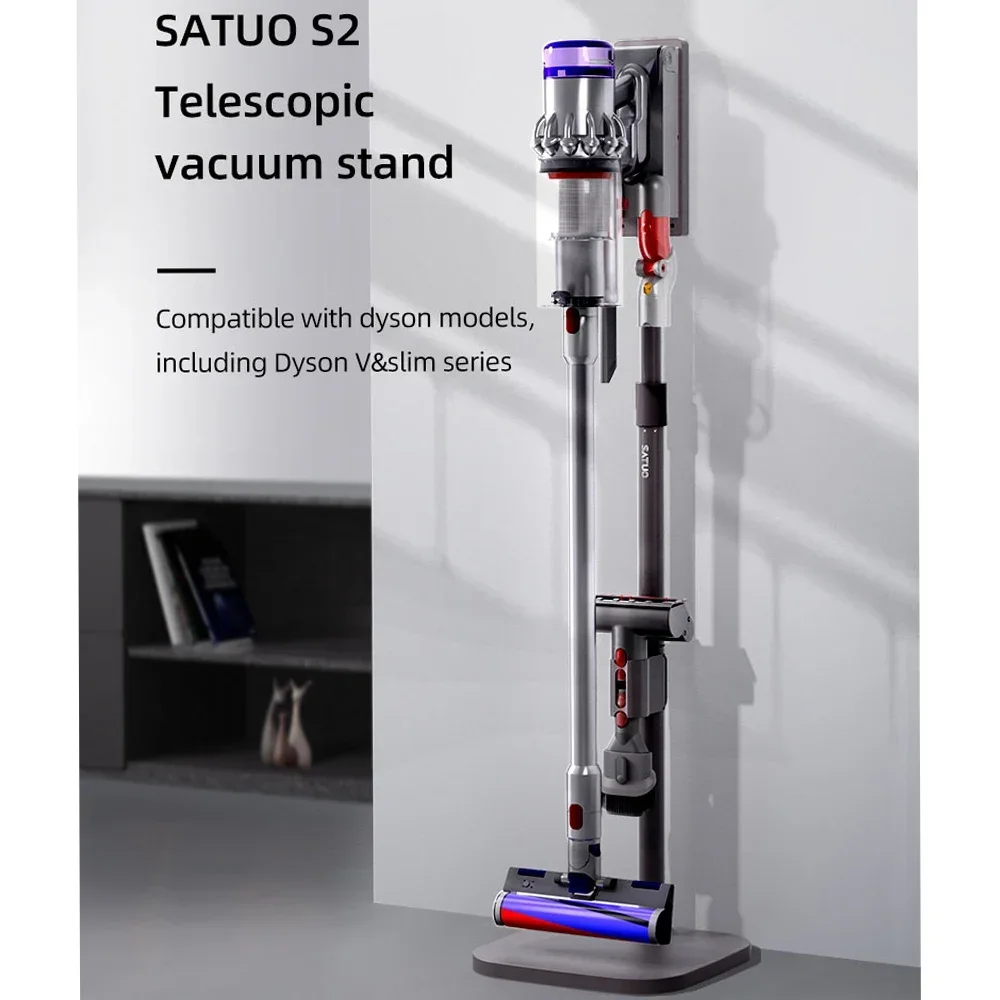 ชั้นเก็บสุญญากาศทำจากอลูมิเนียมที่มีเสถียรภาพสำหรับ Dyson V7 V8 V15 V11และ V10 V12Silm