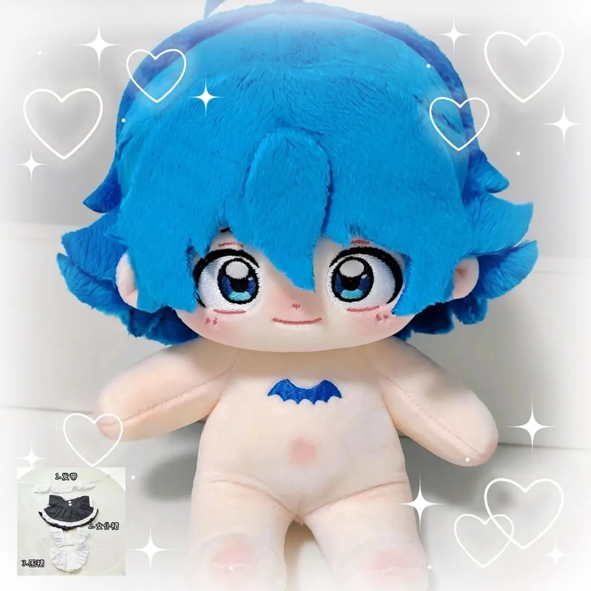 Welcome To Demon School  Iruma Suzuki Staring Eyes Iruma  20cm Cotton Doll Soft Plush Toy Anime Character Collectible Gift view 6