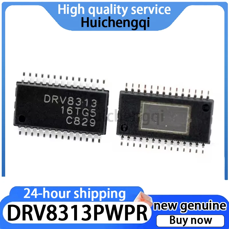 5PCS Original Genuine DRV8313PWPR HTSSOP-28-EP Three-phase Motor Driver Integrated Circuit Chip