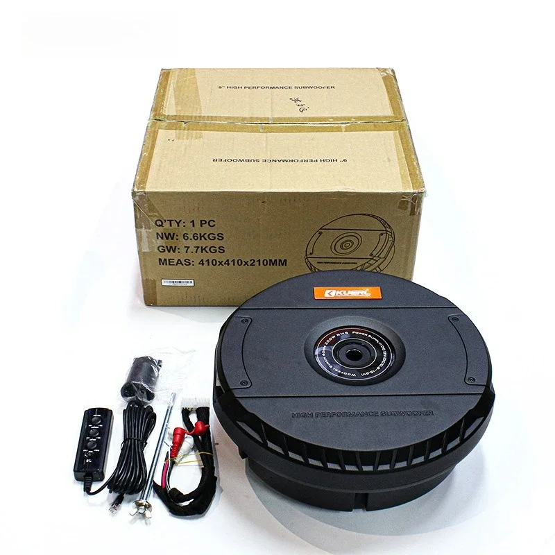

useful Car Audio Modification Class D 12V Active High-power 15-inch Car Spare Tire Subwoofer