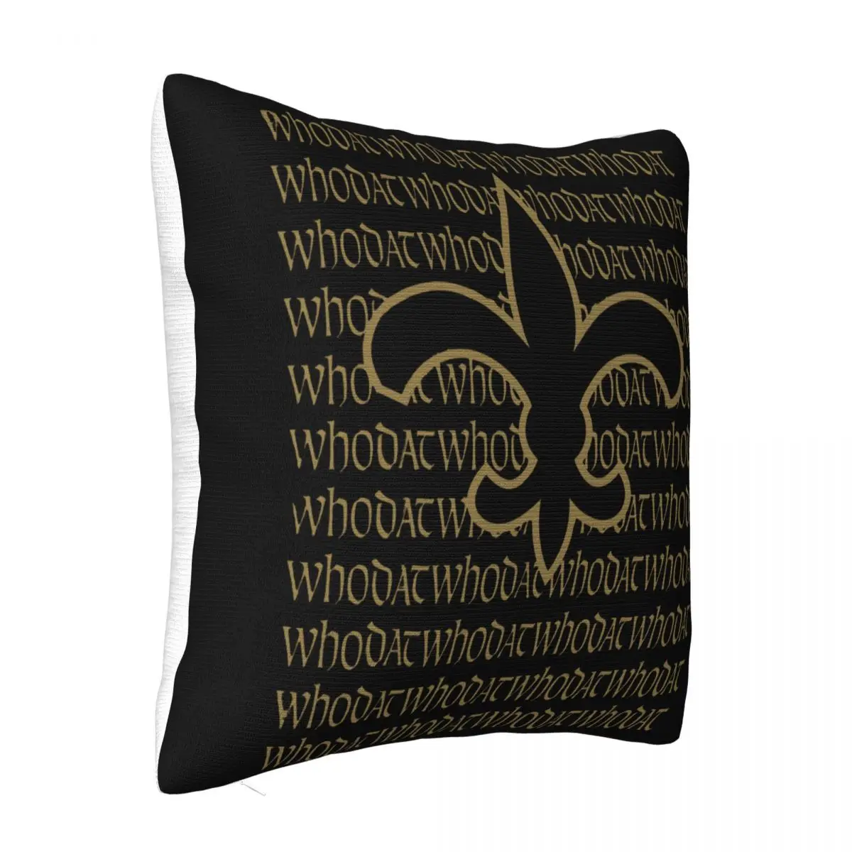 New Streetwear Harajuku Orleans 100Cotton Mens Saints Who Dat Hip Hop Party Hot Leisure Middle Aged Pillow Case