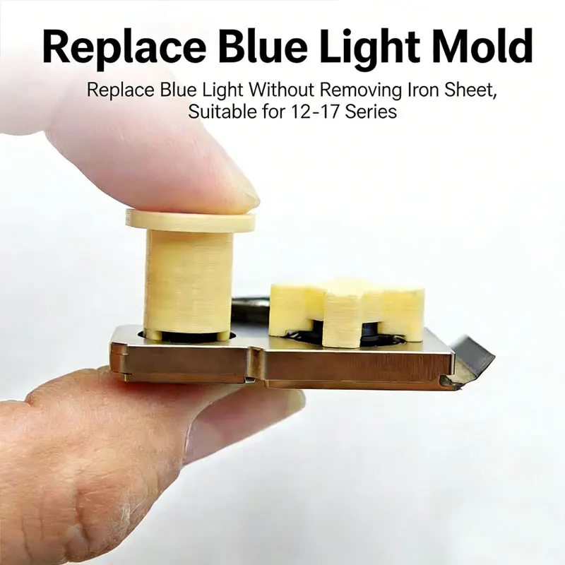 KEGUAN Complete Set of Blue Light Positioning Fixtures for IP12-17 Rear Camera Blue Light Bead Positioning Auxiliary Device Tool