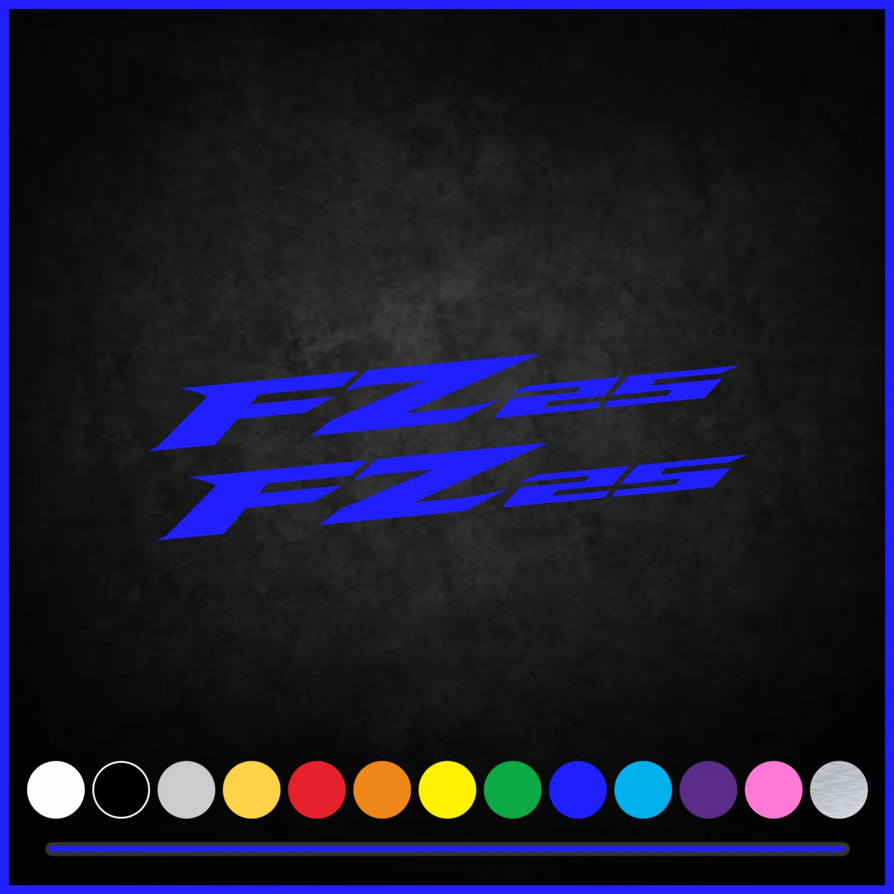 لياماها FZ25 FZ-25 دراجة نارية هدية الجسم ملصق الجسم الديكور خزان الوقود محرك شعار هدية خوذة الزجاج الأمامي ملصق