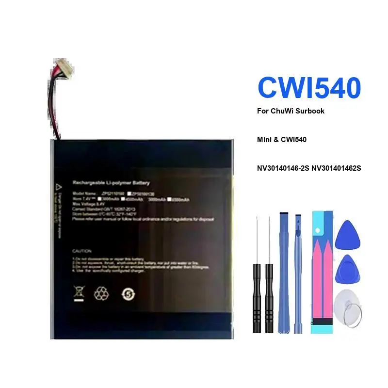 4200Mah Reliable Power Safe And Laptop Battery For Chuwi Surbook Mini & CWI540 PC NV30140146-2S 