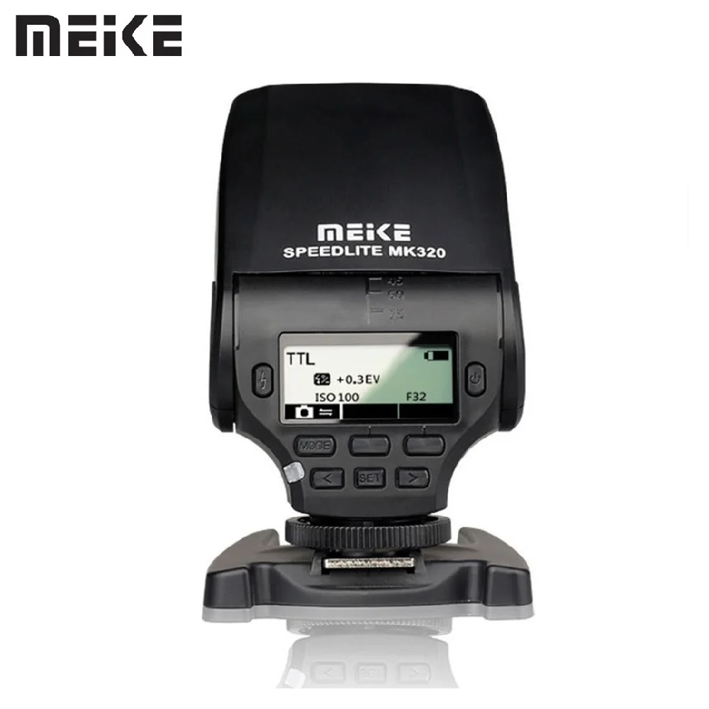 Meike MK-320C TTL Speedlite Flash for Canon EOS 450D 500D 550D 6DII 600D 700D 760D 1000D 1100D 1200D 5D II III IV 5D 6D 7D 70D