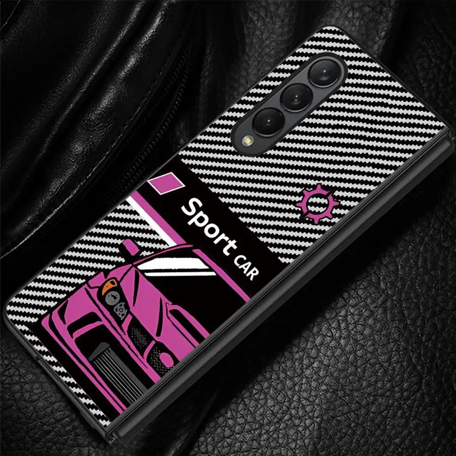 Sports Dream Car Phone Cover Case for Samsung Galaxy Z Fold 8 Ultra ZFold4 ZFold6 ZFold5 Z Fold 7 6 5 4 3 ZFold7 ZFold3