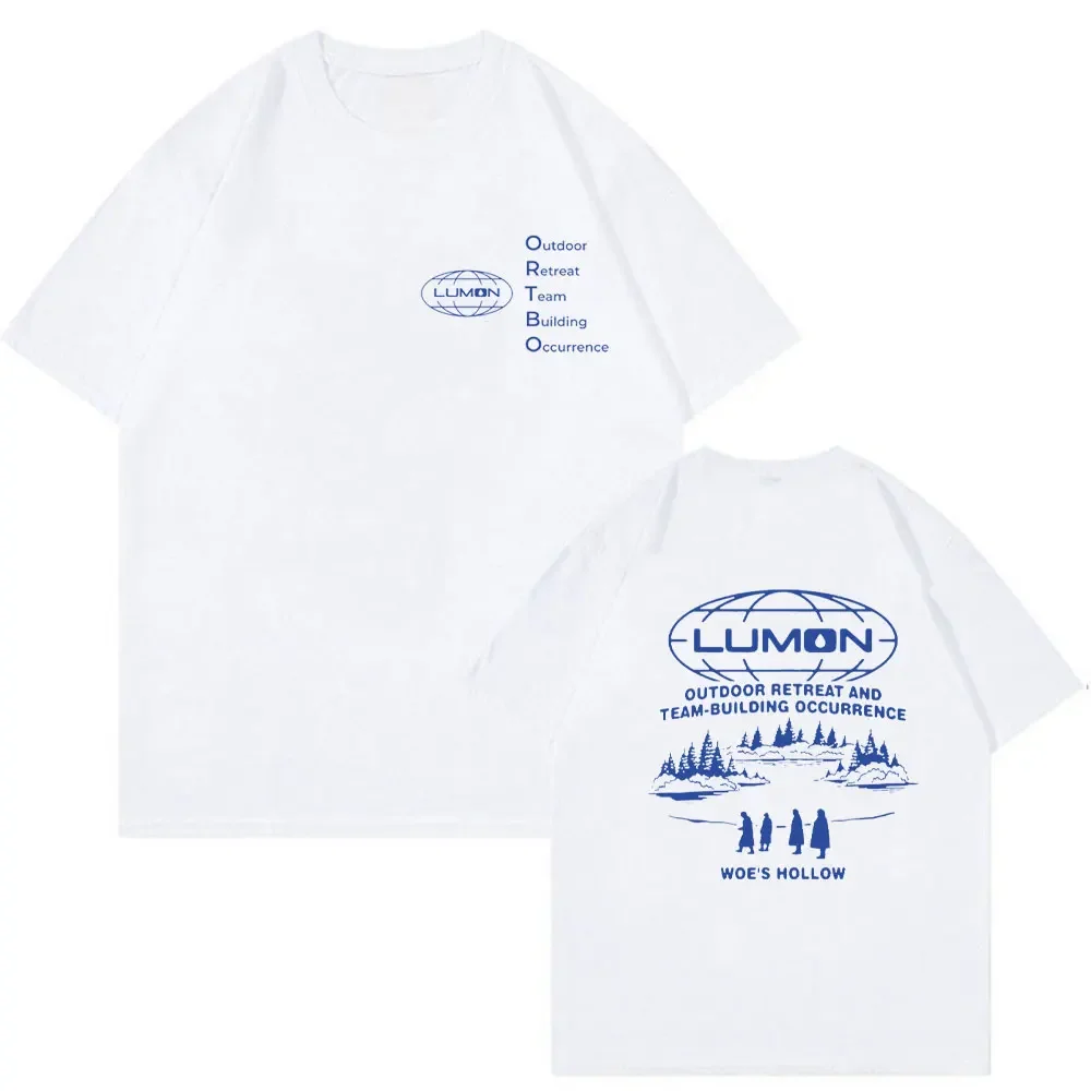 قميص Lumon Macrodata Refinement Severance، قميص Severance Dieter Eagan National للجنسين صيفي قطني بأكمام قصيرة ورقبة دائرية