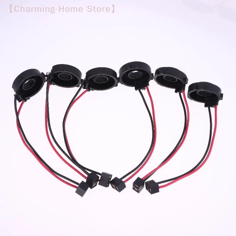 【M】 2 Stück Scheinwerferbasen-Halterungen für Golf 7 MK7 MK6 Tiguan Sharan Multivan Touran Scirocco Passat B7 H7 LED-Sockel-Adapter