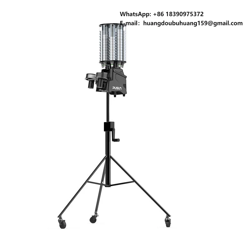 Hot Sales Badminton Shuttle Thrower for Training Practice with App Remote Control PUSUN PB-6001 Flagship