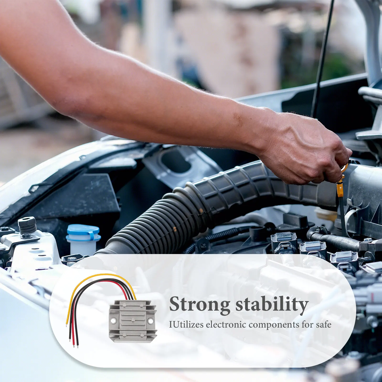 

Car Power Converter 12V to 24V 3A Dc Step Up Boost Module 72W High Output Vehicle-Grade Protection Reliable Performance