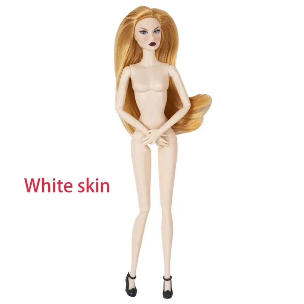 Fashion 1/6 European Supermodel Doll Normal/Dark Skin Cold Face Female Doll 33cm Multi-joint Doll Action Figure Kids Toy