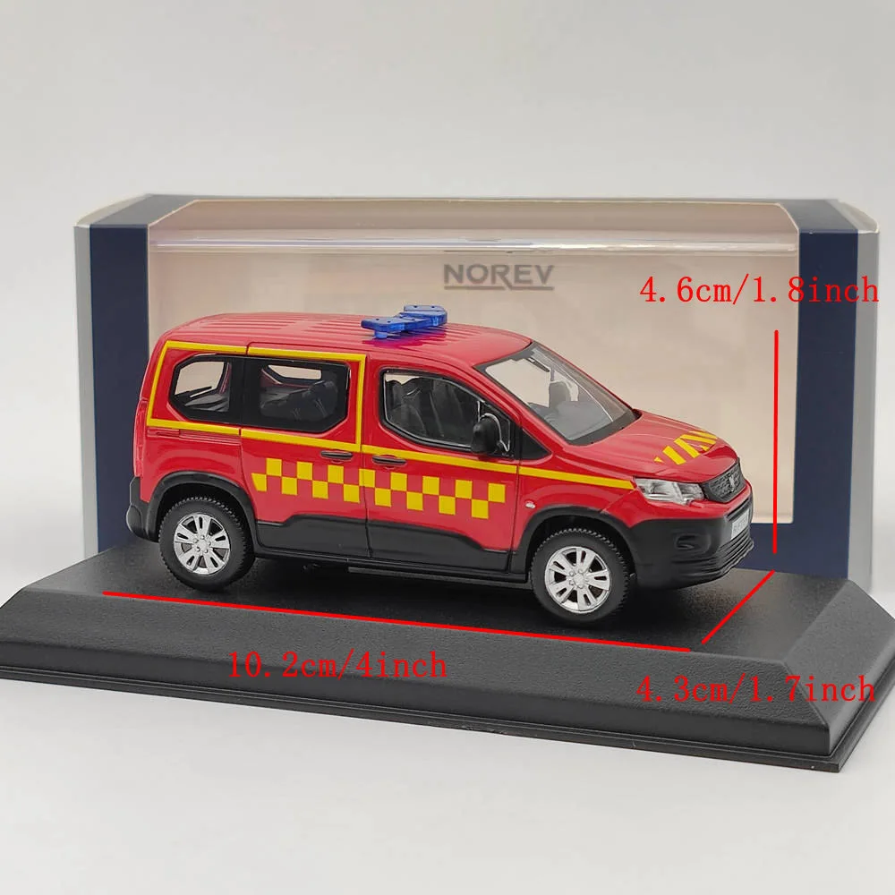 Norev 1/43 Rifter Secours Medical Diecast Models Car Christmas Gift Red