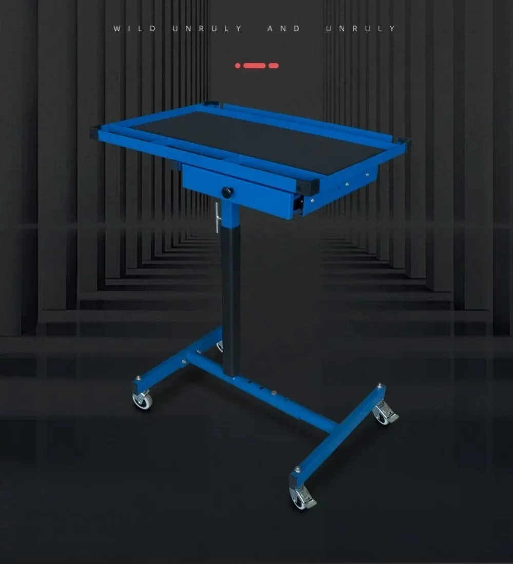 Mobile Tool Cart Roller Workbench Parts Storage Trolley for Garage Workshop