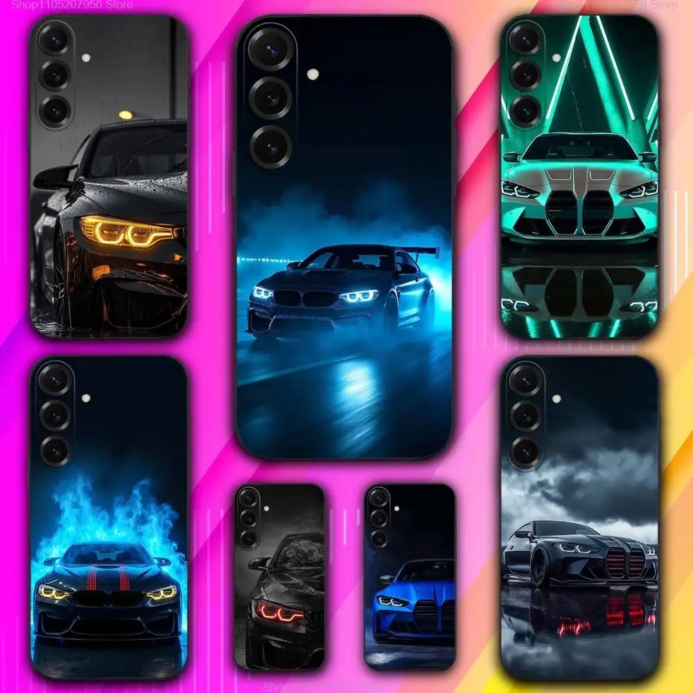 

Blue Car Black for B-Bmwes-S Phone Case For Samsung A 73,72,71,53,52,51,41,40,30,22,21,13,12,Note 20,10,9 Ultra Pro 5G Soft