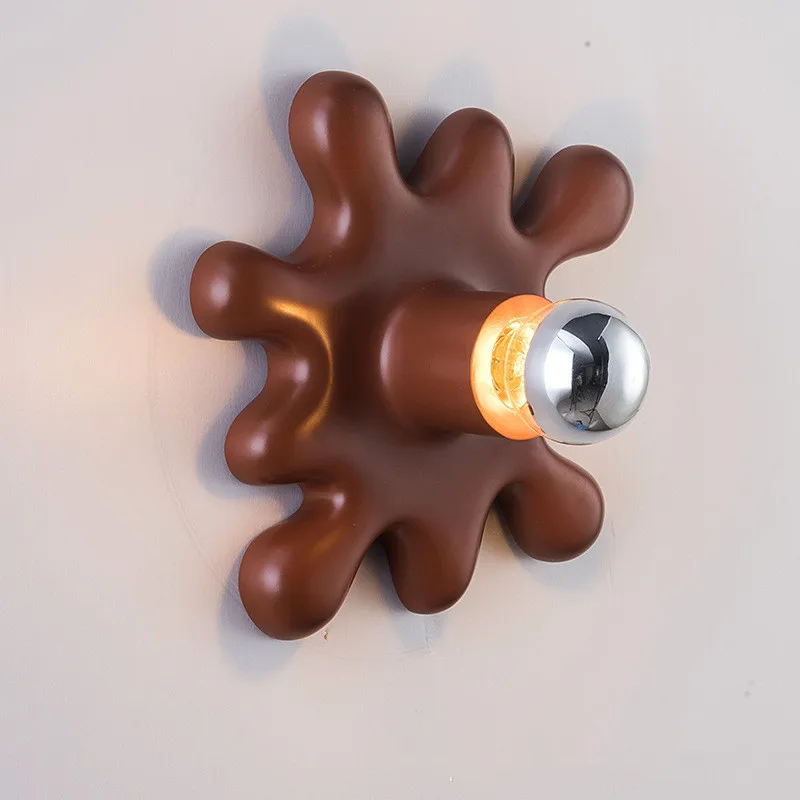 Sunflower Wall Lamp Creative Bedroom Bedside Corridor Balcony Living Room Background Wall Lamp Interior Decoration Lamps E14