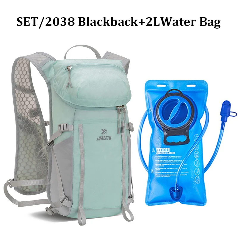 

Outdoor Drinker Water Bag Backpack Set 2L Cycling Water Bottle Pouch Rucksack Waterproof Hiking Climbing Hydration Knapsack