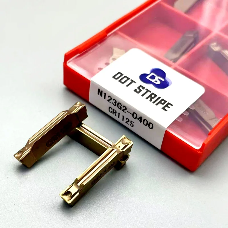 

N123G2 2 мм 3 мм 4 мм CR1125 TF4225 Токарный инструмент Токарный инструмент для обработки канавок Твердосплавная вставка Обработка стали Фреза для канавок с ЧПУ