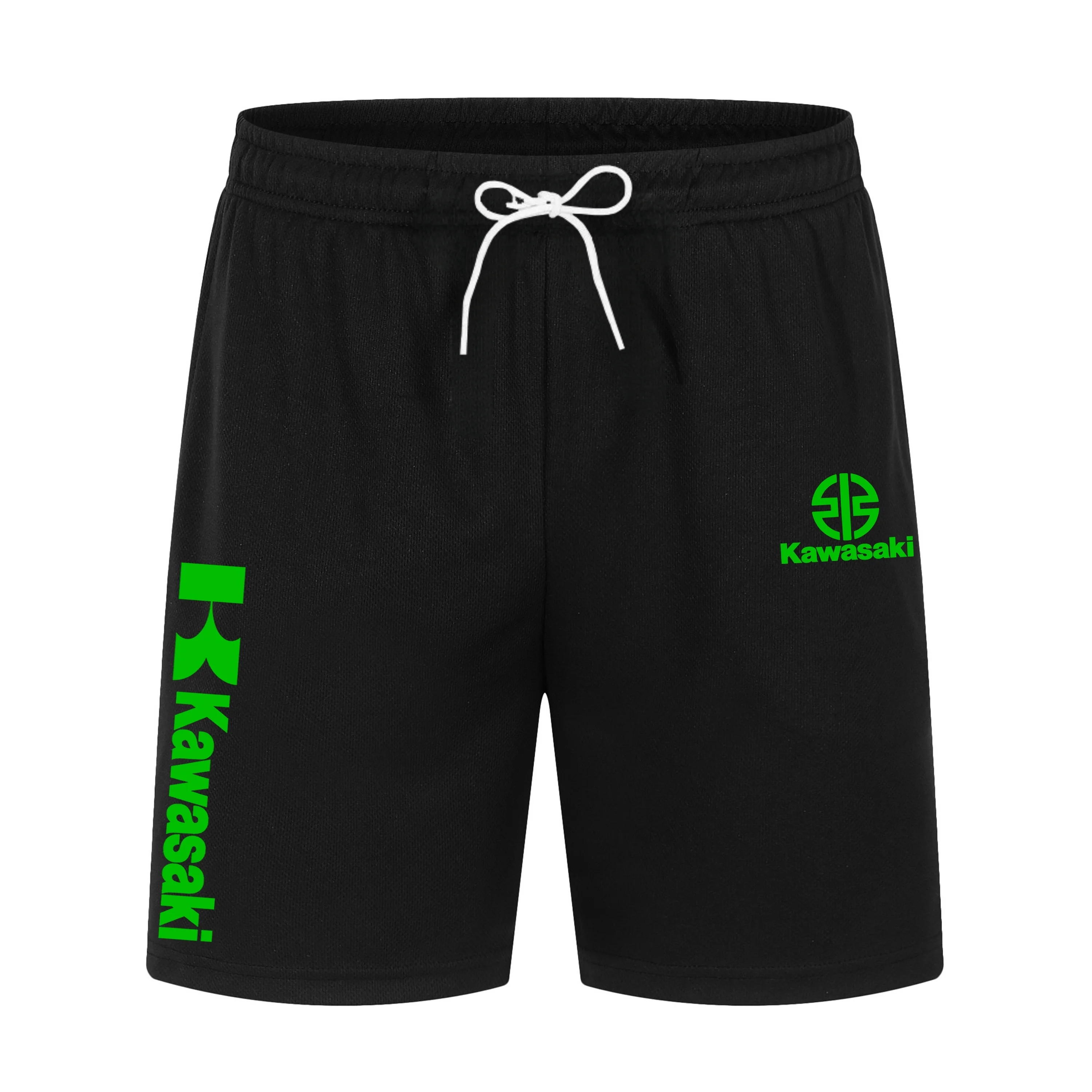 

Kawasaki Motorcycle Quick-Dry Breathable Shorts, Lightweight Motorcycle Sports Shorts for Comfort and Coolness