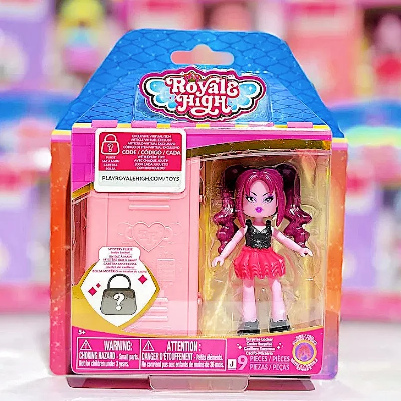 Muñeca Miniatura Sorpresa Royale High de 3 Pulgadas, Muñeca de Moda con Código de Artículo Virtual, Figura de Acción, Regalo de Cumpleaños