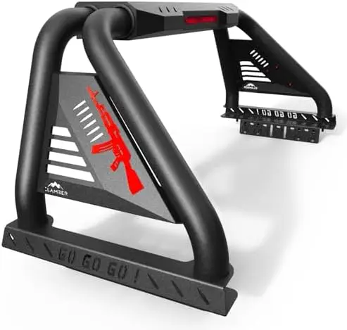 

Регулируемая защитная дуга для пикапов с тормозными огнями - подходит для F-150, Silverado, Ram, Tundra