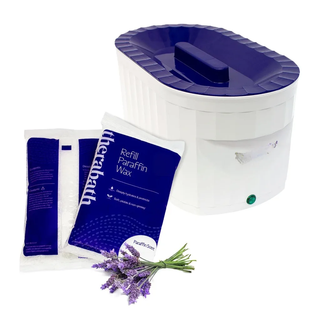 Thermal Paraffin Bath - Arthritis Treatment relieves muscle stiffness - hands, feet, face and body - 6 LBS lavender Harmony