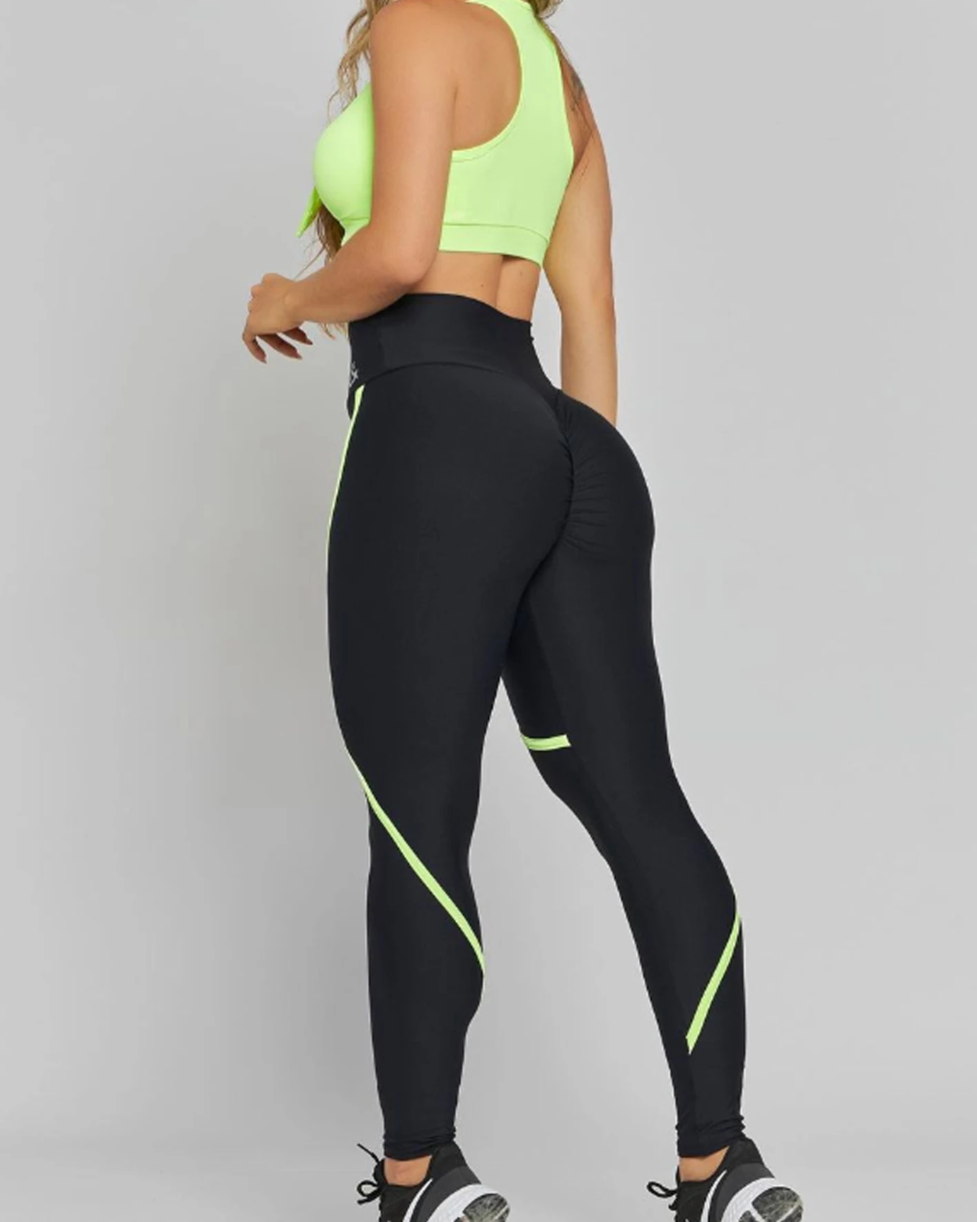 Fashion Colour Macaroon Yoga Tight Stretchy Comfortable Exercise Suit Good Body 2024 Women New Healthy Curve Body Type