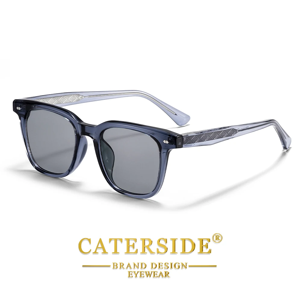 CATERSIDE Mode Herren Quadratische Sonnenbrille Damen Outdoor Reise Sonnenbrille Hochwertige Tr-90 Rahmen Tempelspitzen Brillen Uv400 – Detail 12