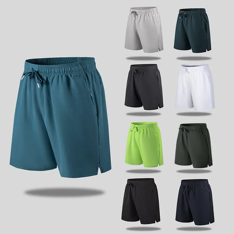 Summer Fitness Casual Shorts Running Three-point Pants Men Stripe Basketball Training Quick-drying Breathable Training Shorts