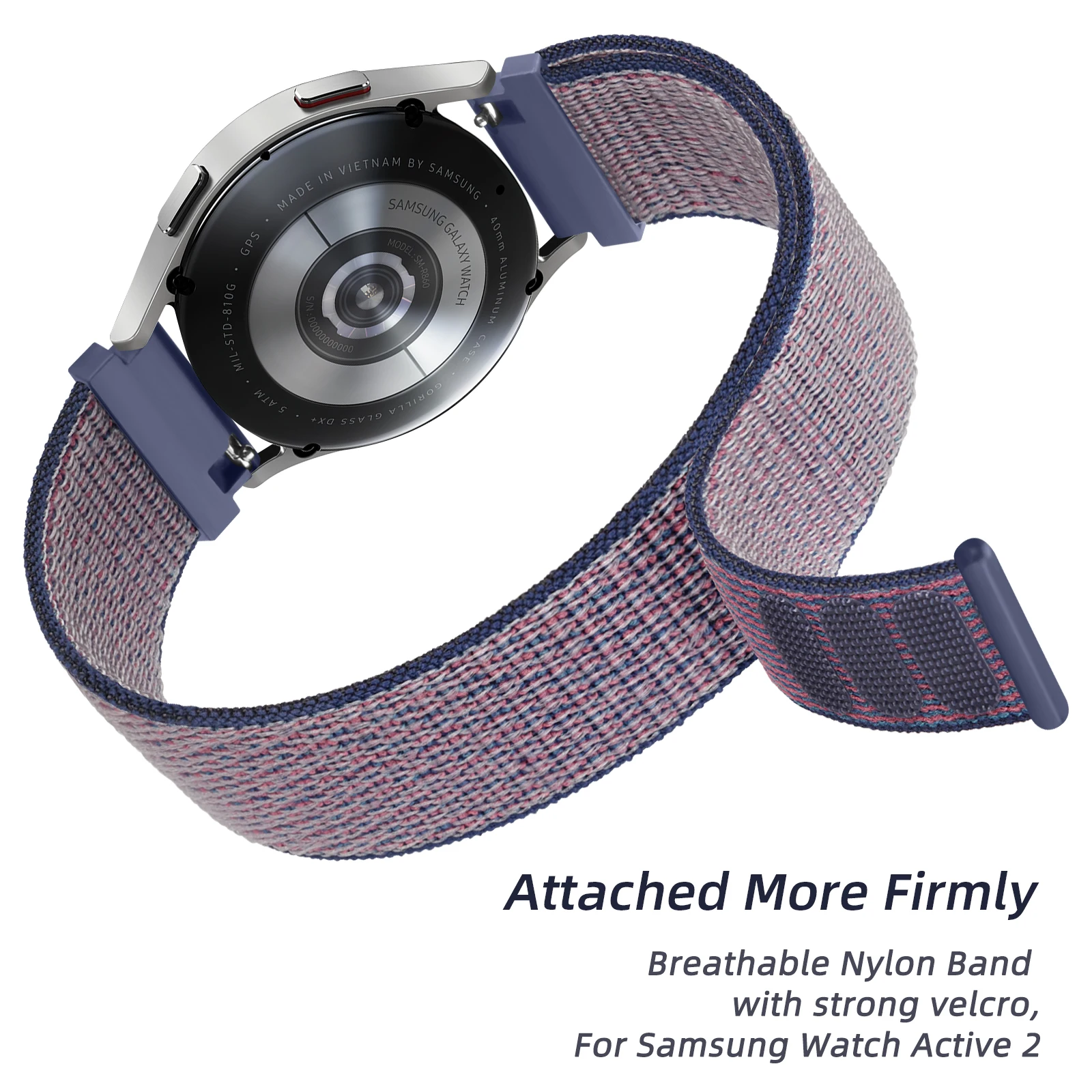 20mm Nylon Schleife Strap Für Xiaomi Mibro Lite Farbe Air Band Armband Armband Für Haylou RS4 LS12/RS4 plus/Ls02 Strap-Armband