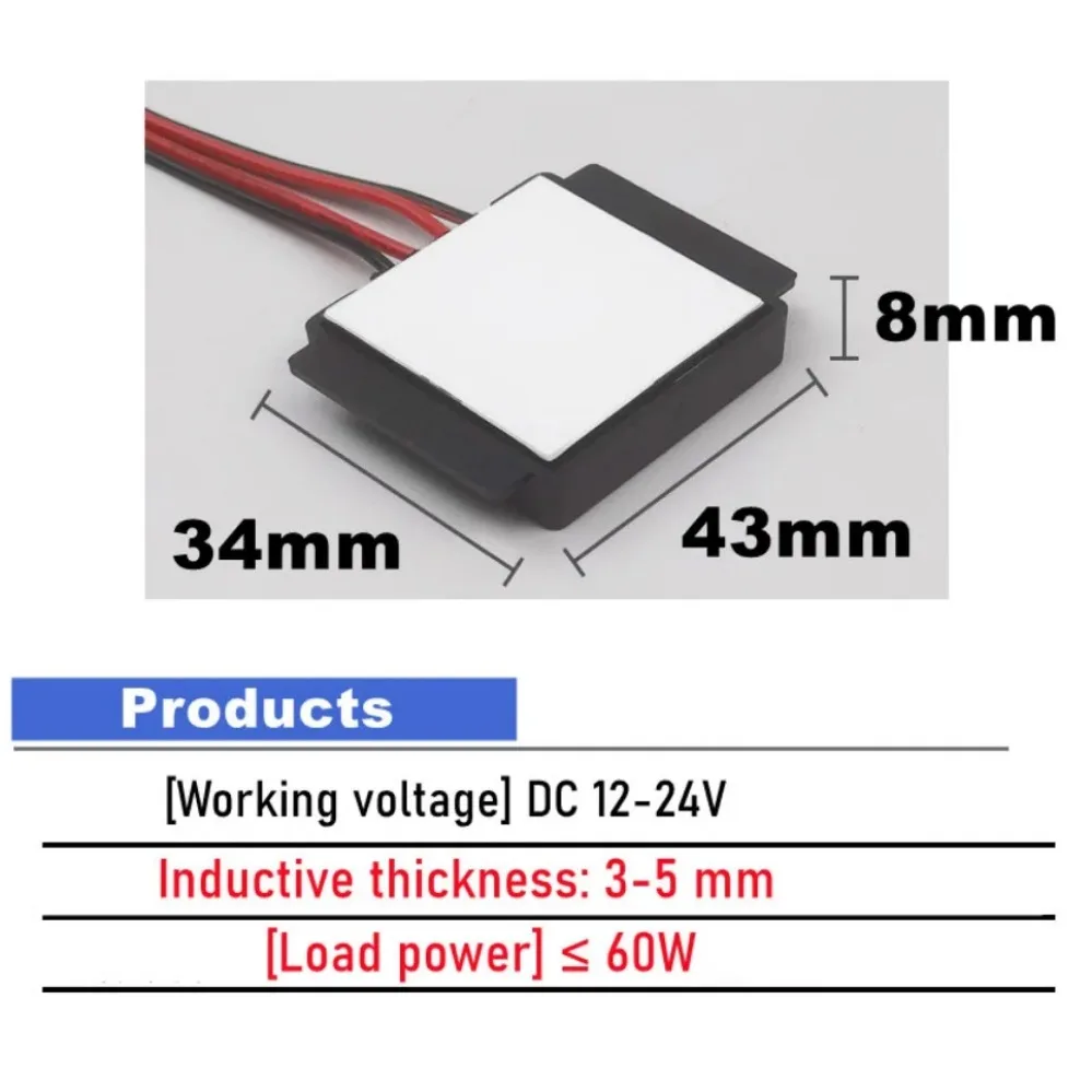 Interruptor táctil de espejo DC 12V 24V espejo de baño espejo de maquillaje LED monocromático Tricolor interruptor de espejo de atenuación sin electrodos