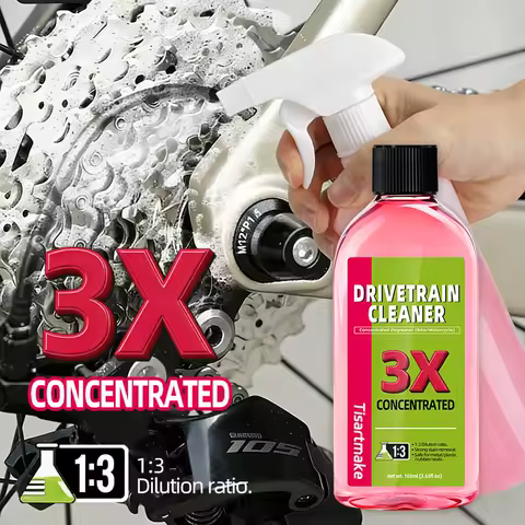 100ml Bike Drivetrain Cleaner Bicycle Chain Cleaning Maintenance Liquid Degreaser Spray Bike Chain Cleaner Bicycle Degreaser product image