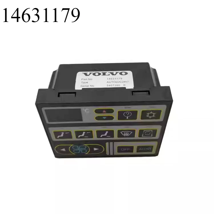 

VOE14590052 VOE14631179 Excavator Parts E210B EC240B EC360B EC290B Air Conditioner Control Panel 14631179