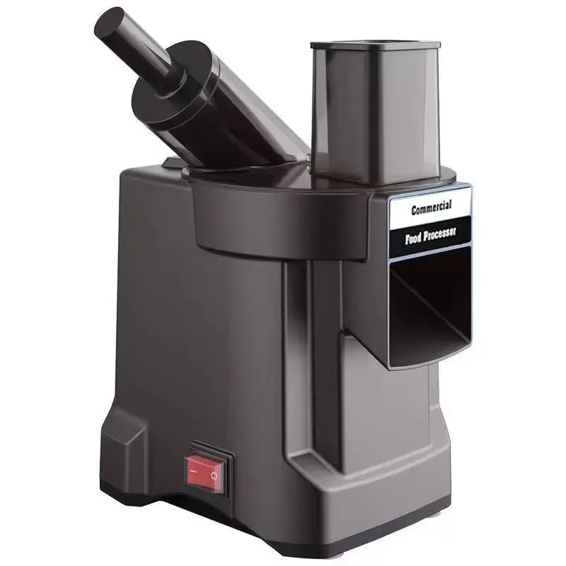 Коммерческий электрический измельчитель, слайсер с двойным желобом, диагональная резка, большой диаметр для кухни, экспортный диаметр, экспорт