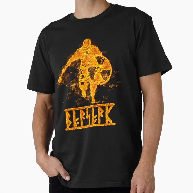 

Berserk viking warrior helm of aw Aegishjalmur Nordic valhalla mythology gift T shirt for man Large size Tops S-6XL clothes
