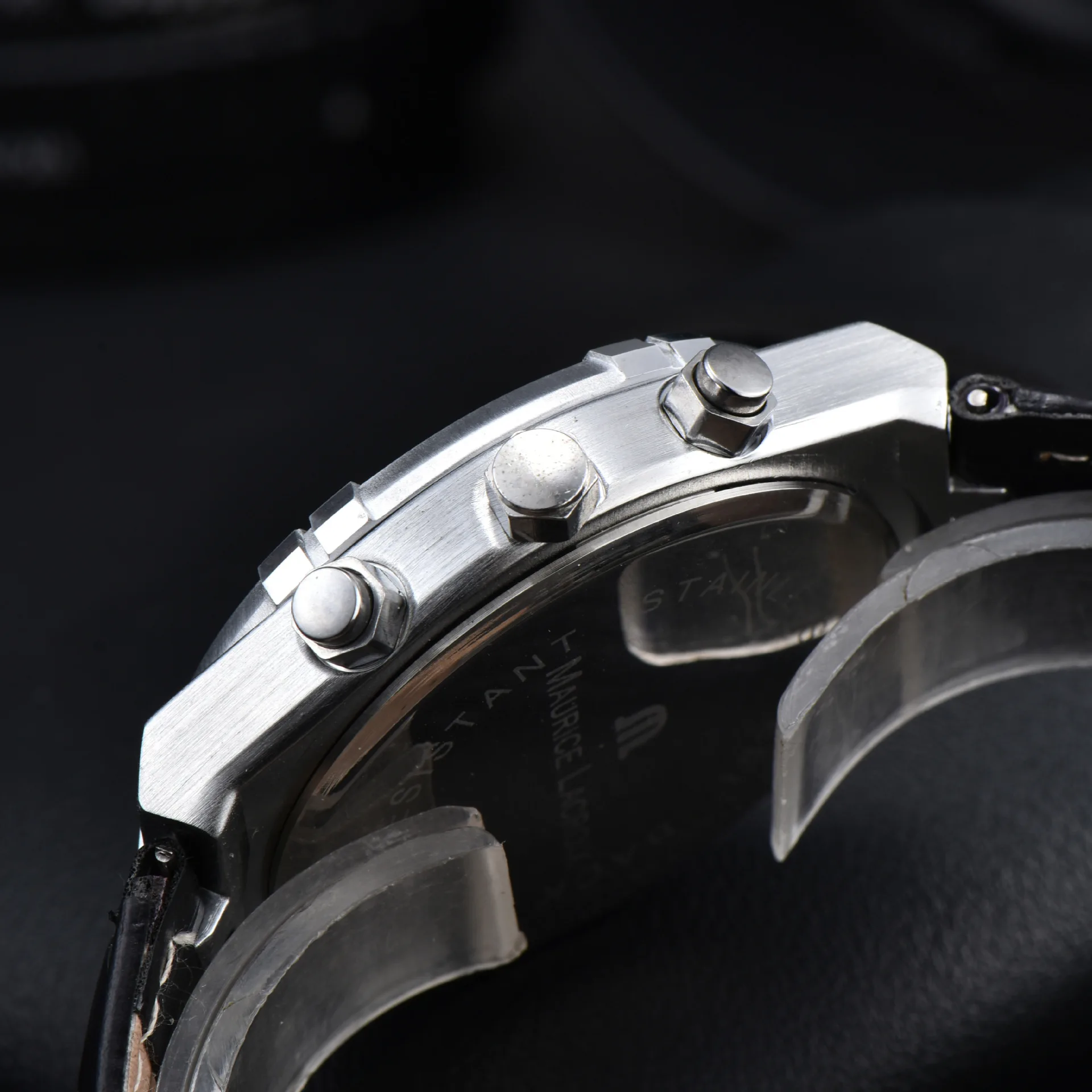 Jam Tangan Quartz Pria Terbaru 2025, Tali Kulit Paduan Heksagonal, 42mm, Jam Tangan Quartz Pria Sederhana