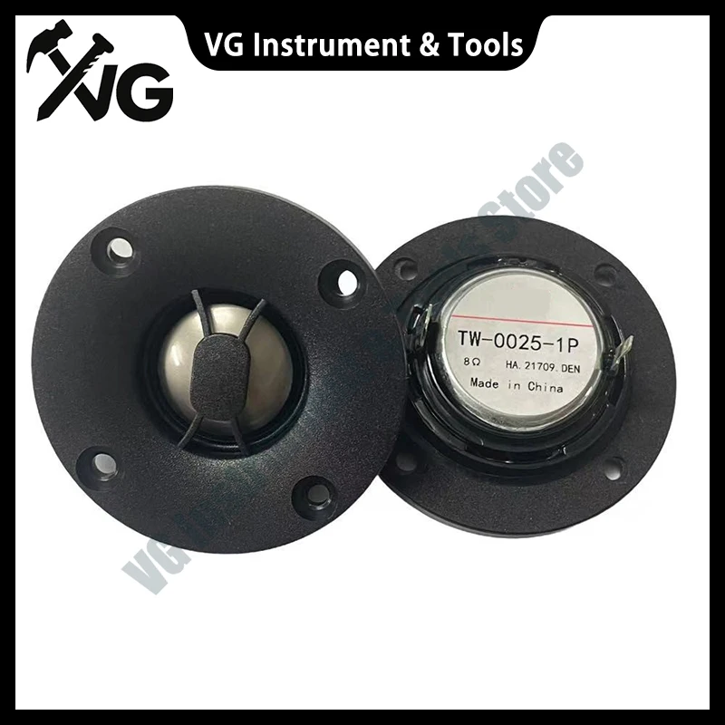 New For High-Frequency Speaker 25-Titanium Diaphragm Model TW-0025-1P 8Ω 65mm Panel