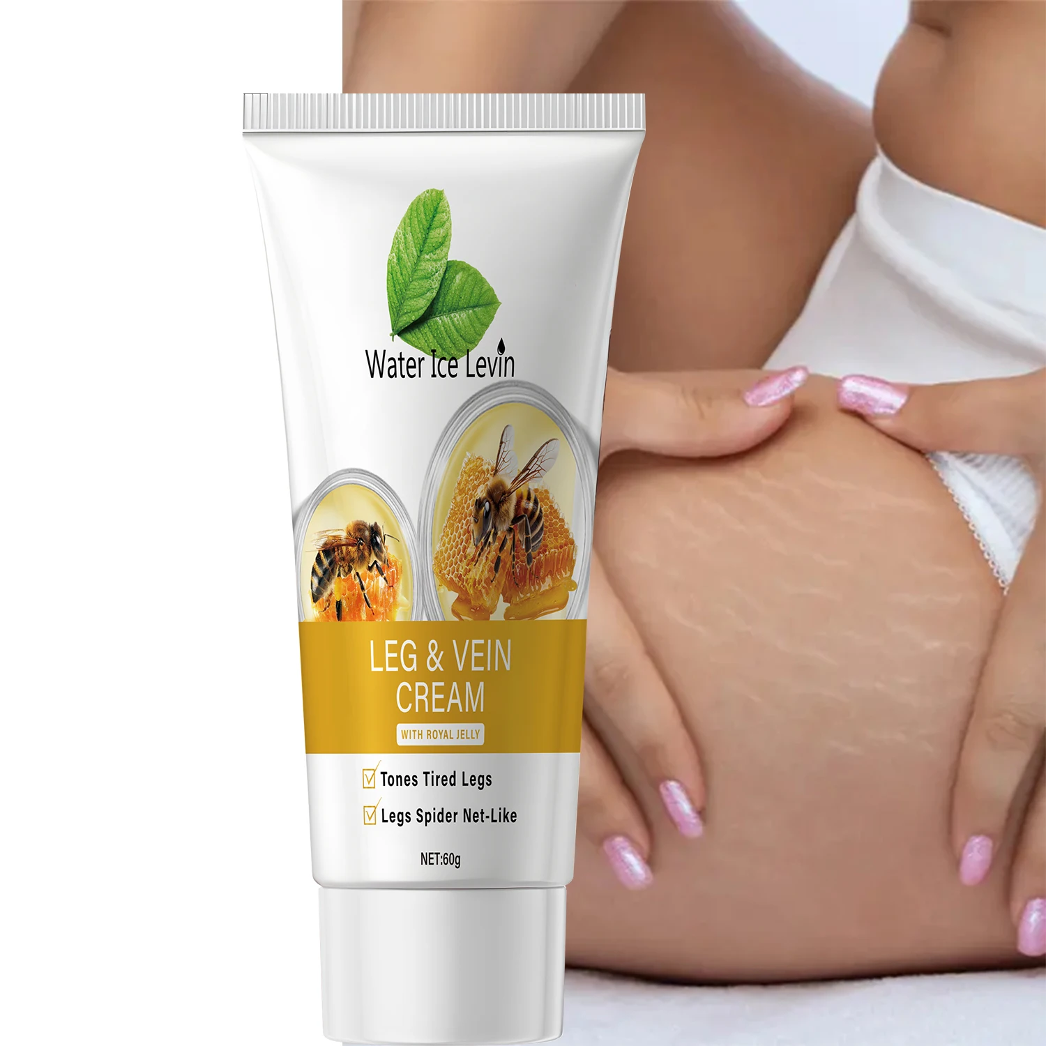 قم بتنشيط أرجل متعبة وثقيلة مع كريمةنا المميزة الغنية بجيلي رويال. يقدم تركيبةها خفيفة الوزن وسريعة الامتصاص #3