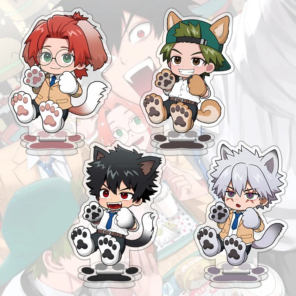 Anime Comic Phantom Busters Keychains Pendant Car Acrylic Stand Shishikuno Mogari Kanzaki Kaoru Fans Gifts cosplay Accessories