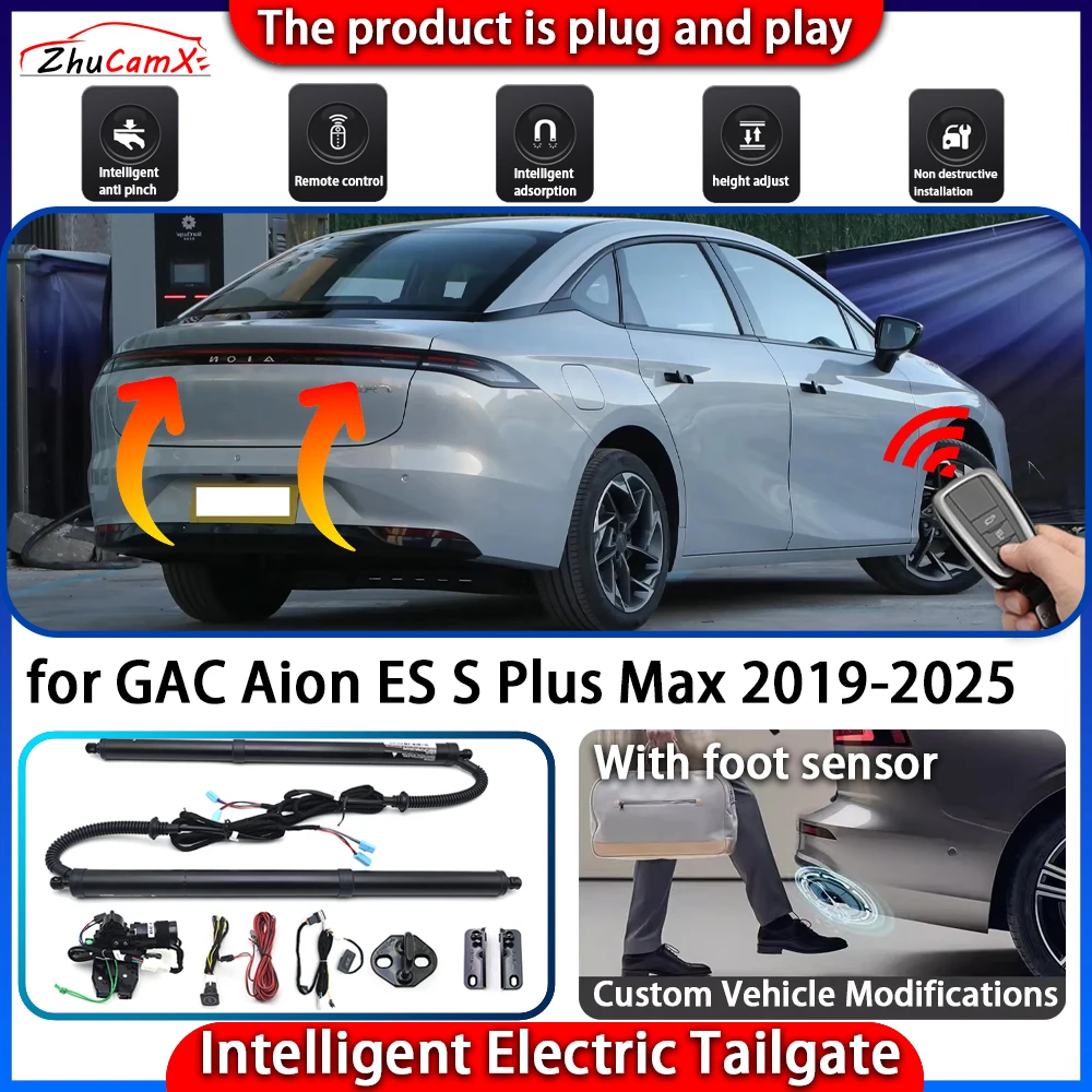 

ZhuCamX Smart Powered Tailgate System for GAC Aion ES S Plus Max 2019-2025 Automatic Intelligent Electric Trunk Lift Control Kit