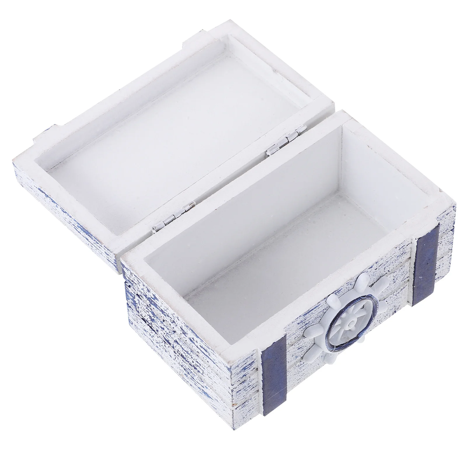 

1pc Jewelry Storage Box Wooden Small Gift Keepsake Trinket Box For Rings Earrings Bracelets Sundries Desktop Organizer Case