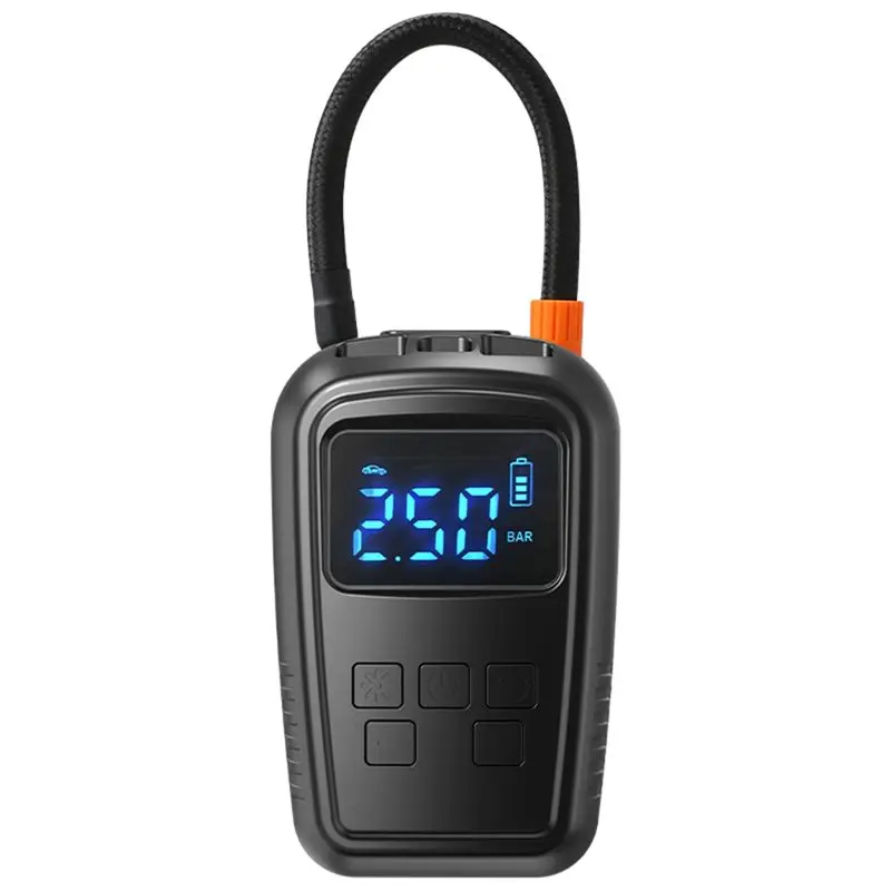 

Электрический компрессор A54P для накачки шин, беспроводной/проводной насос для мотоциклов, автомобилей и мячей